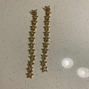 Dangle Star Earrings